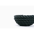 Areaware Reality Coil Rope Bowl - Black