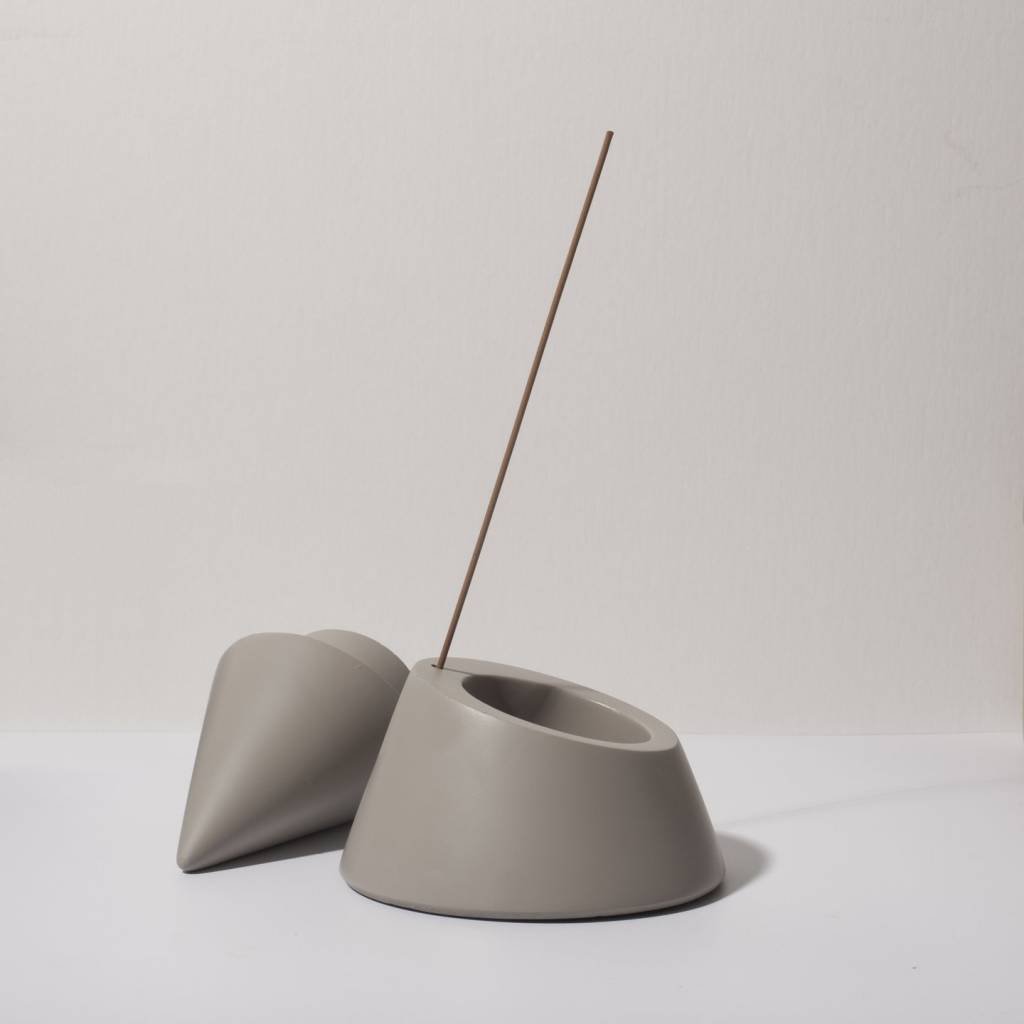 Sesstra Concrete Cone Incense Burner