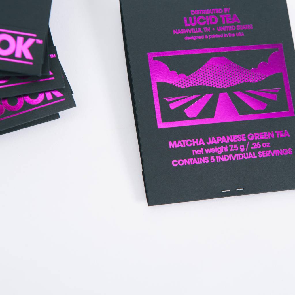 Lucid Tea Matcha Matchbook