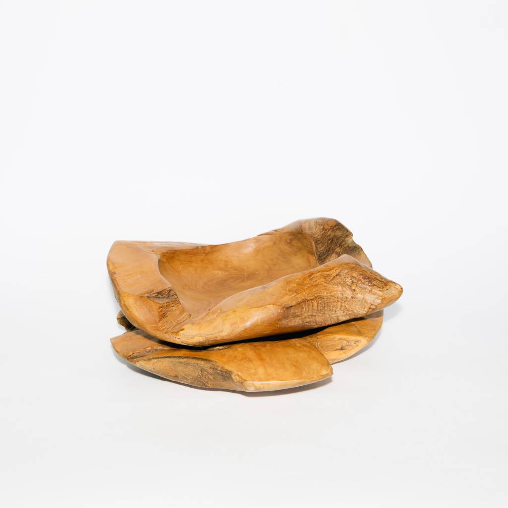WilderWood Teak Wood Bowl