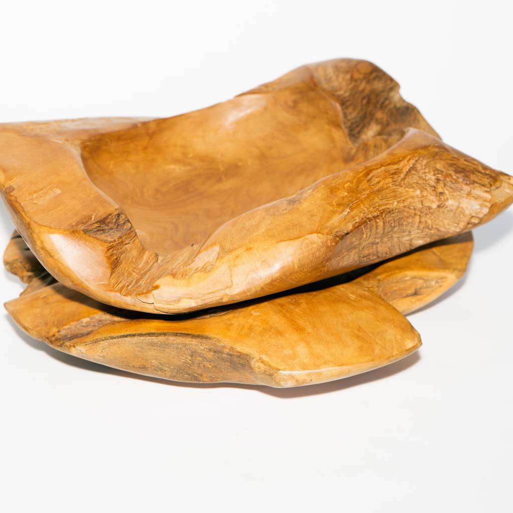WilderWood Teak Wood Bowl
