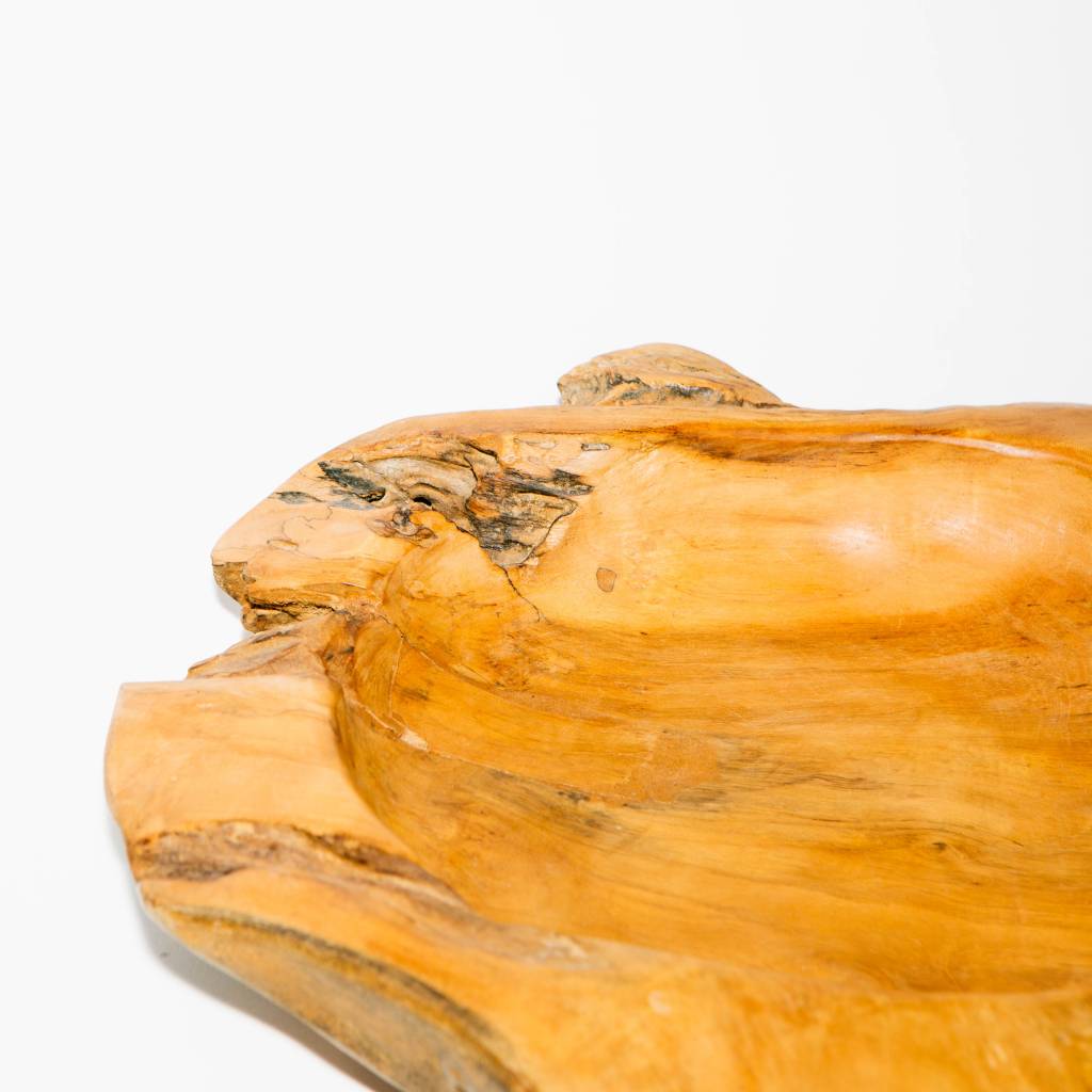 WilderWood Teak Wood Bowl