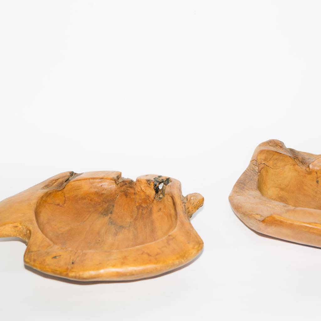 WilderWood Teak Wood Bowl