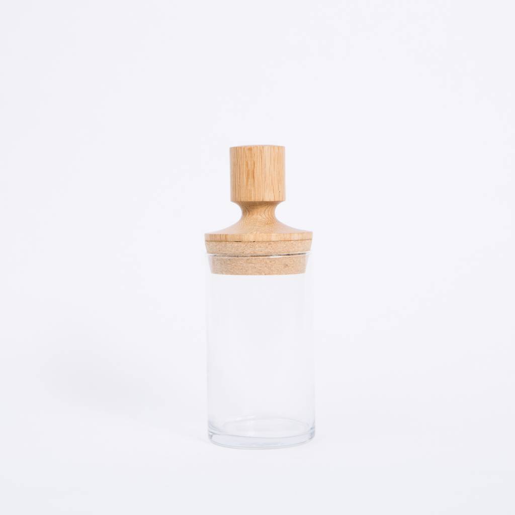 Fort Standard Fort Standard Glass Vessel with White Oak Top