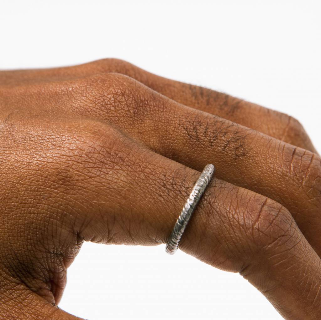 Suzannah Wainhouse Coiled Silver Cuff Ring, Silver
