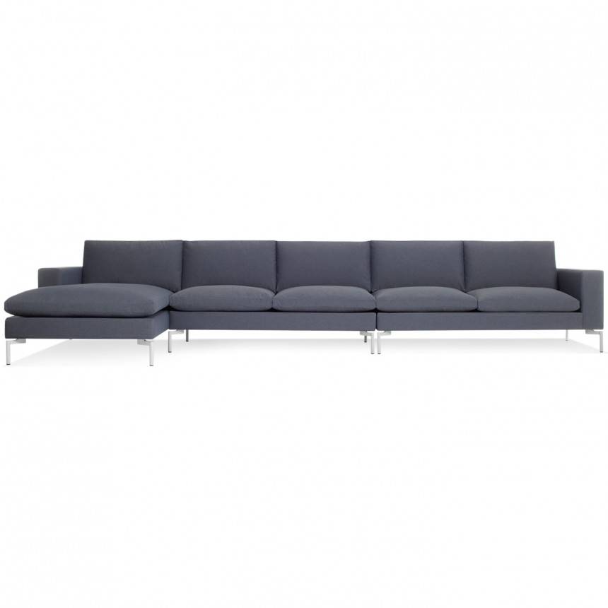 Blu Dot New Standard Left Sectional Sofa Fabric