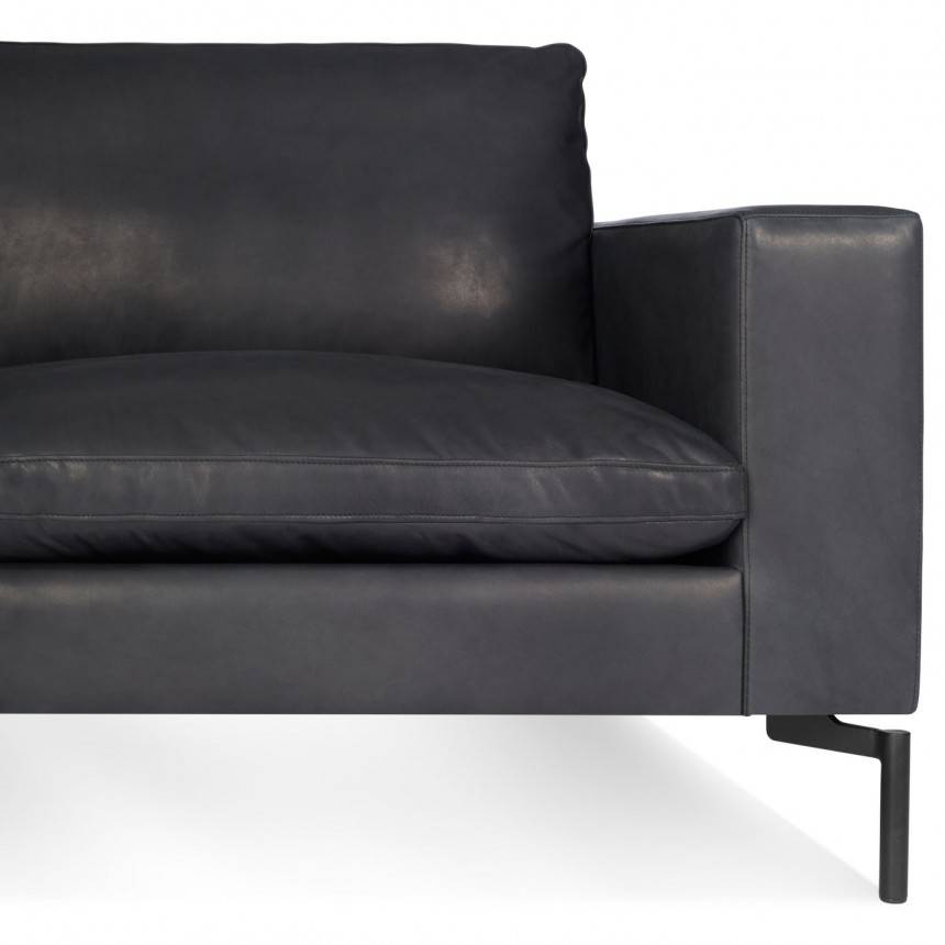 Blu Dot New Standard Right Sectional Sofa Leather