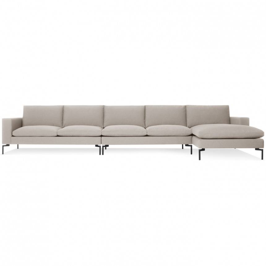 Blu Dot New Standard Right Sectional Sofa Fabric