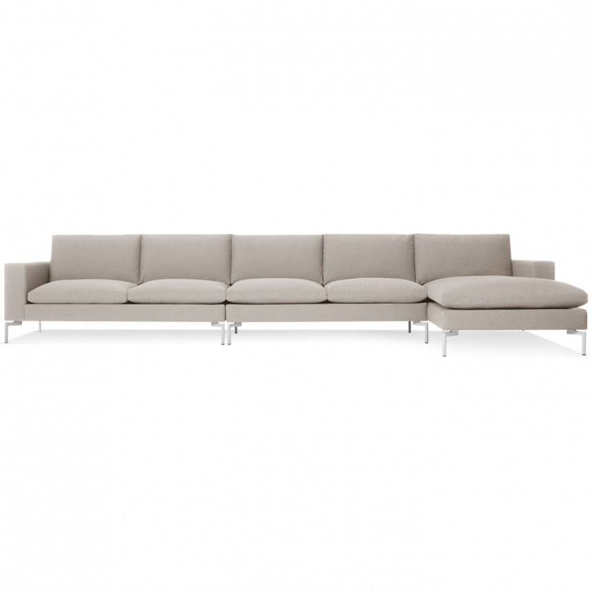 Blu Dot New Standard Right Sectional Sofa Fabric
