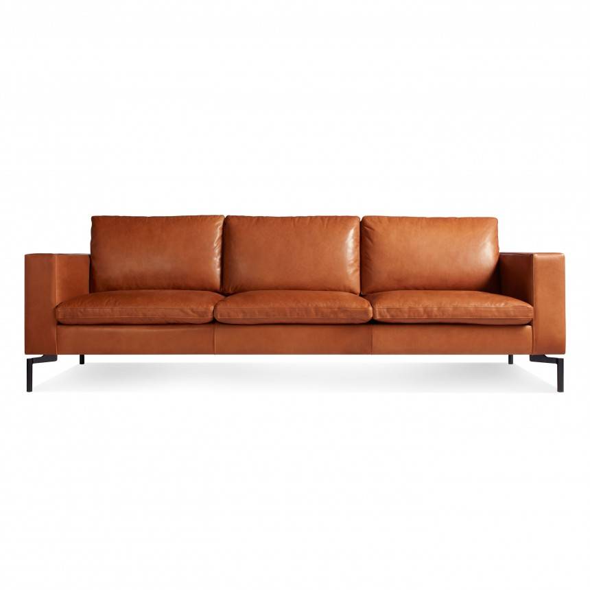 Blu Dot New Standard Leather Sofa