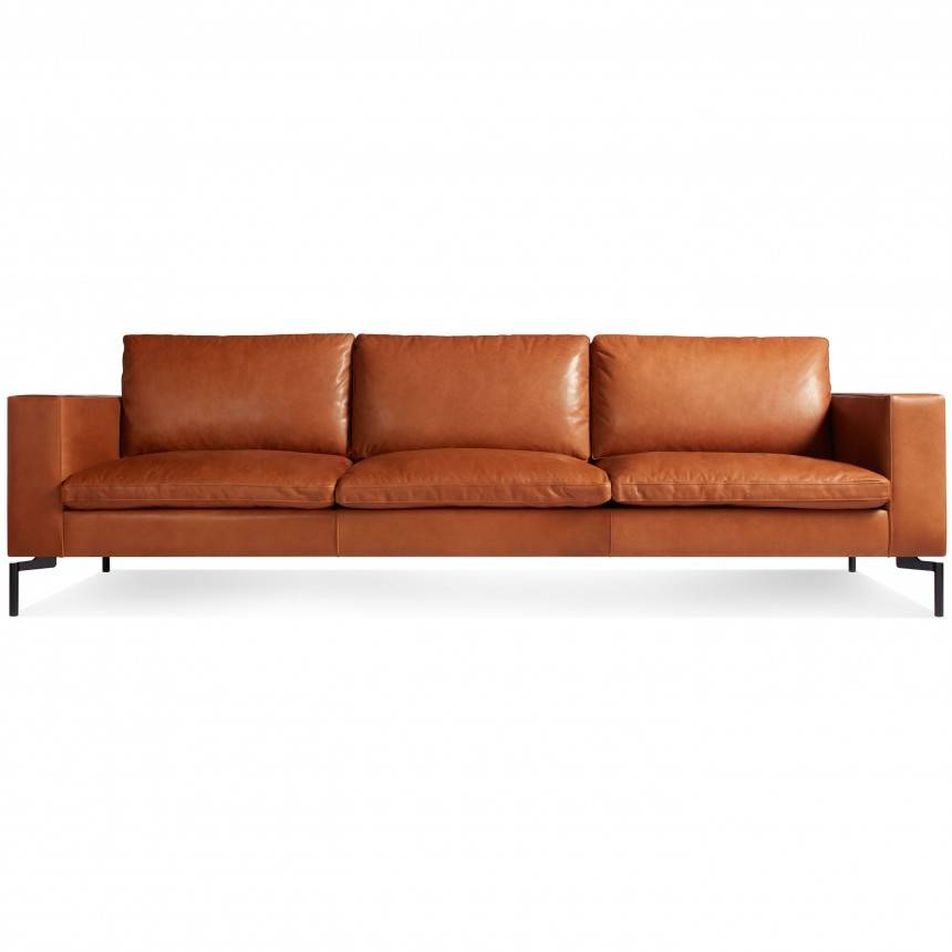 Blu Dot New Standard Leather Sofa