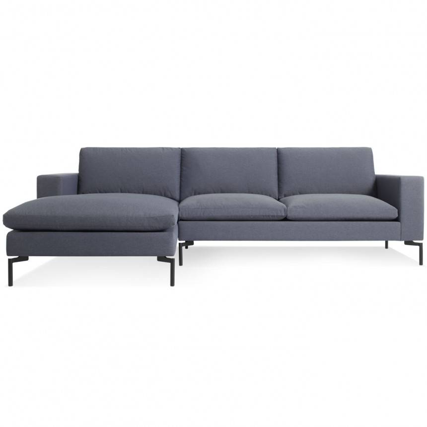 Blu Dot New Standard Sofa W/ Left Arm Chaise Fabric