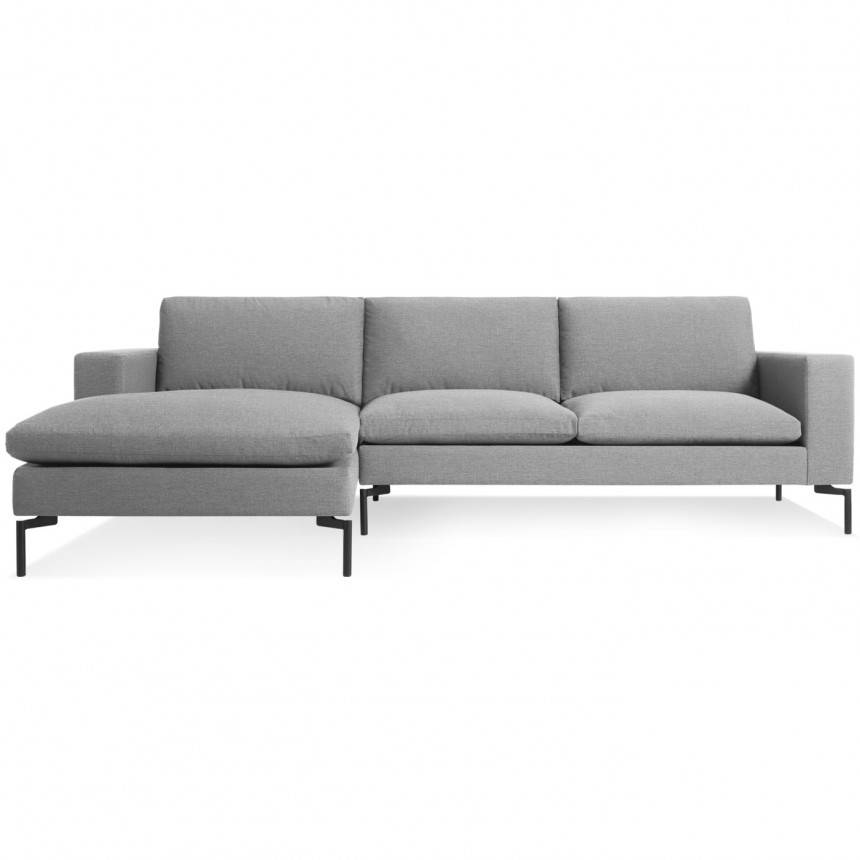 Blu Dot New Standard Sofa W/ Left Arm Chaise Fabric
