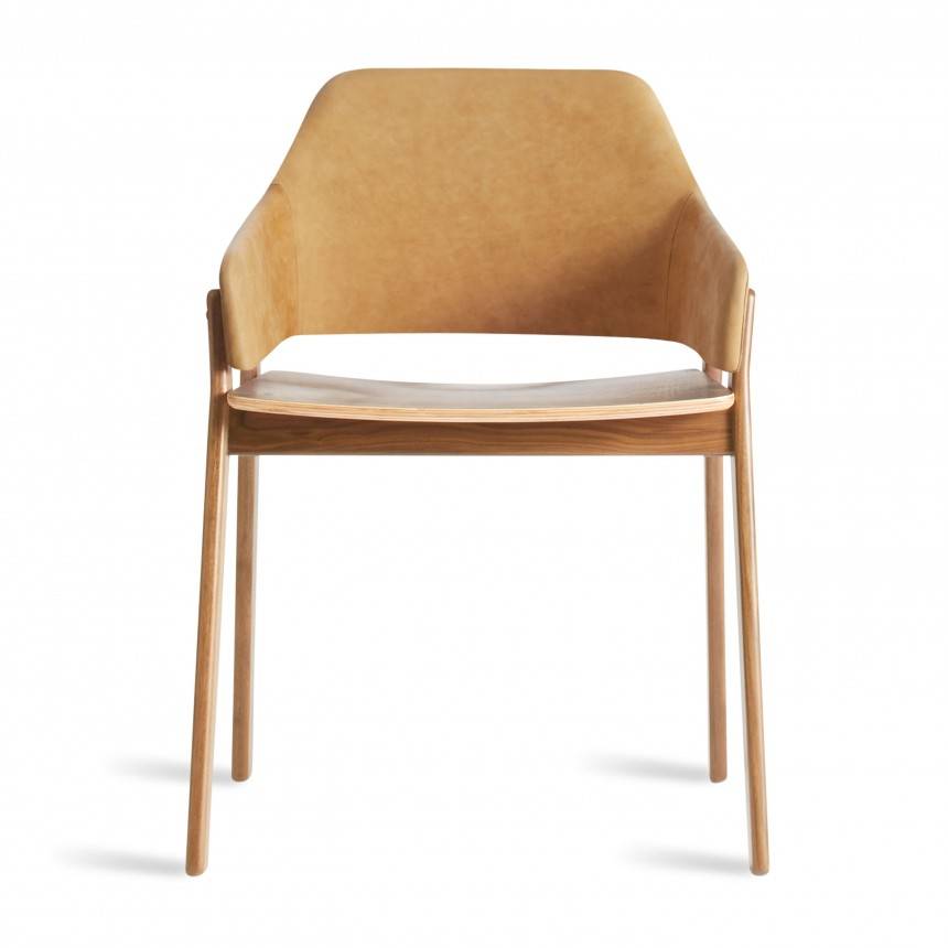 Blu Dot Clutch Leather Chair