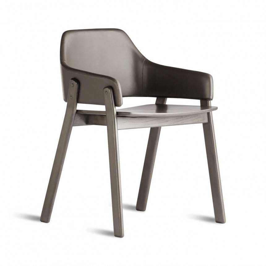Blu Dot Clutch Leather Chair