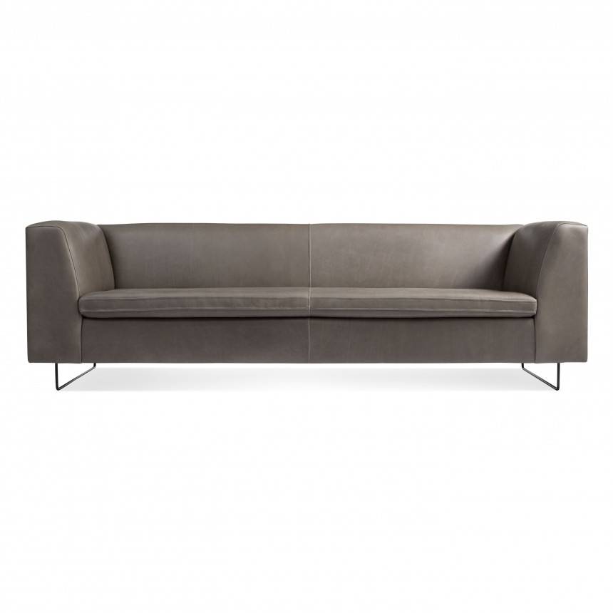 Blu Dot Bonnie Leather Sofa