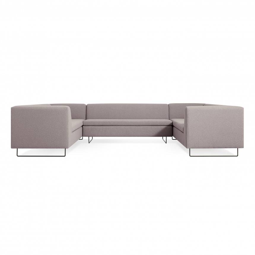 Blu Dot Bonnie and Clyde U-Shaped Sectional Sofa
