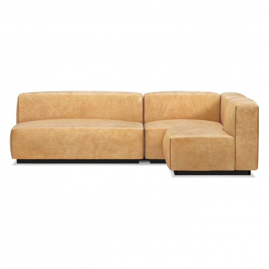 Blu Dot Cleon Leather Sectional