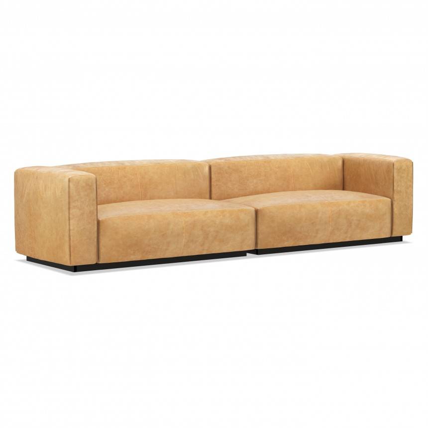 Blu Dot Cleon Leather Sectional