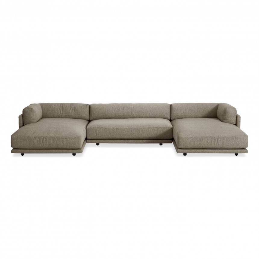 Blu Dot Sunday U-Shaped Sectional Sofa