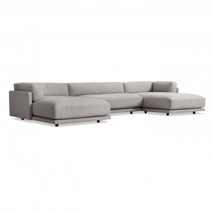 Blu Dot Sunday U-Shaped Sectional Sofa