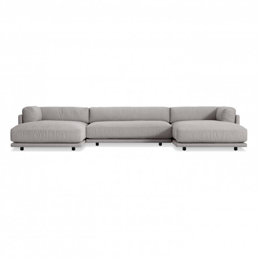 Blu Dot Sunday U-Shaped Sectional Sofa