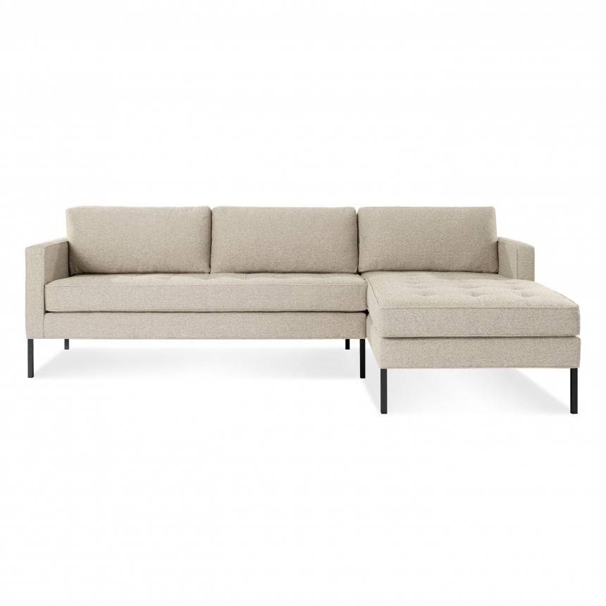 Blu Dot Paramount Sofa with Right Arm Chaise