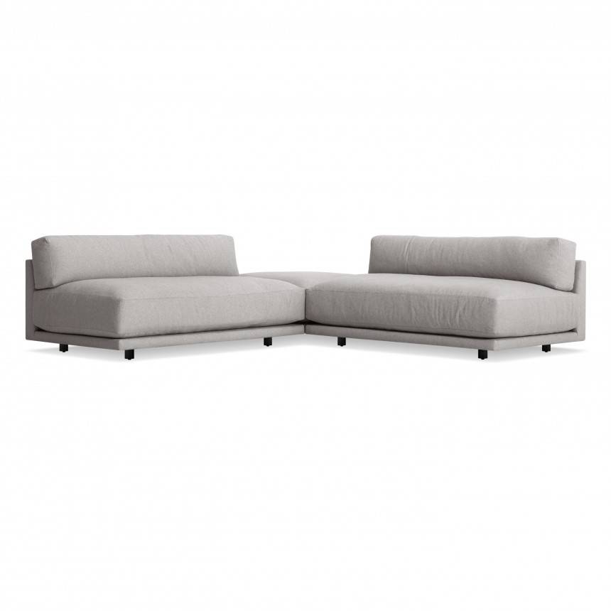 Blu Dot Sunday L Sectional Sofa - Small