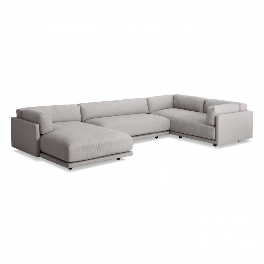 Blu Dot Sunday L Sectional Sofa w/ Left Arm Chaise