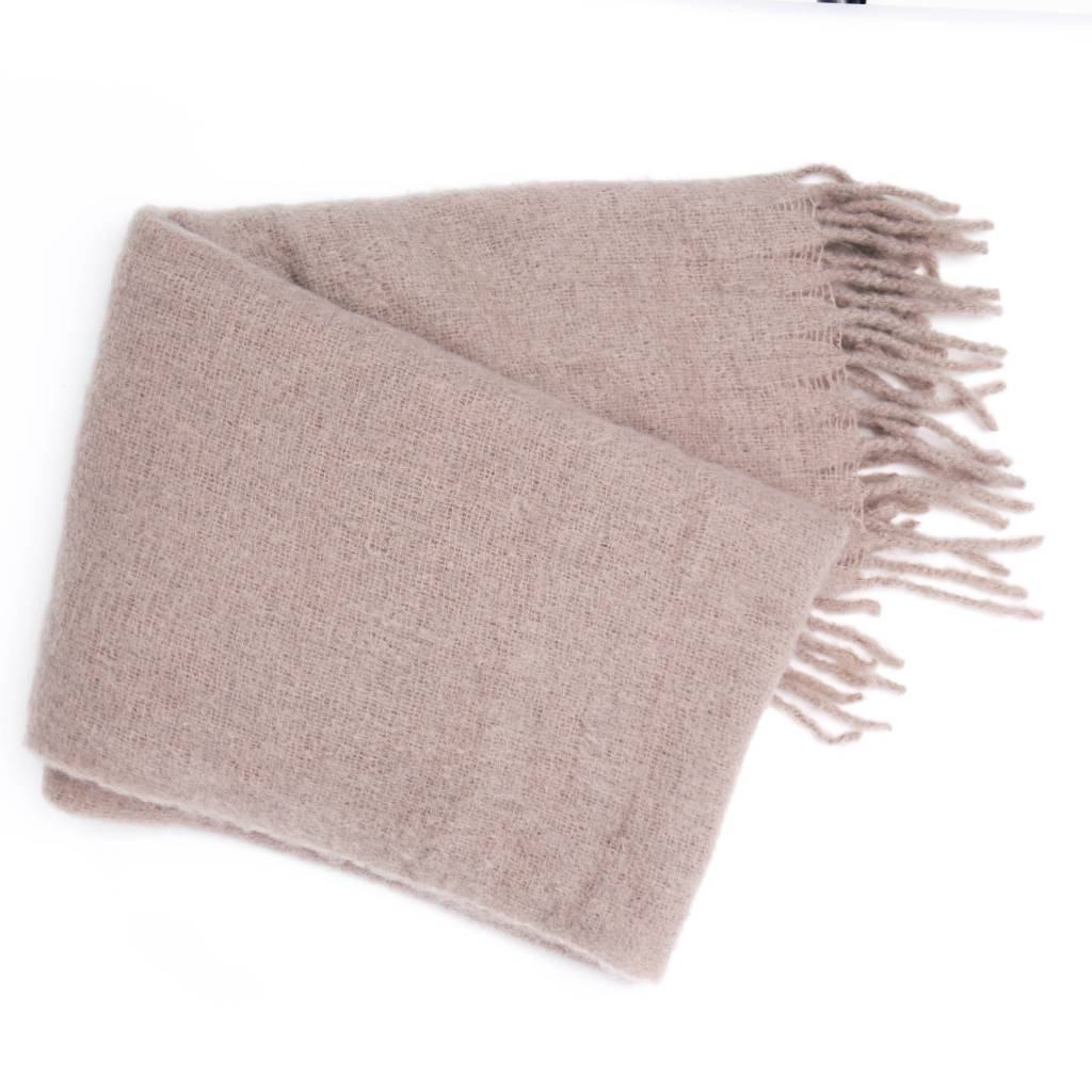 Hawkins NY Simple Mohair Throw