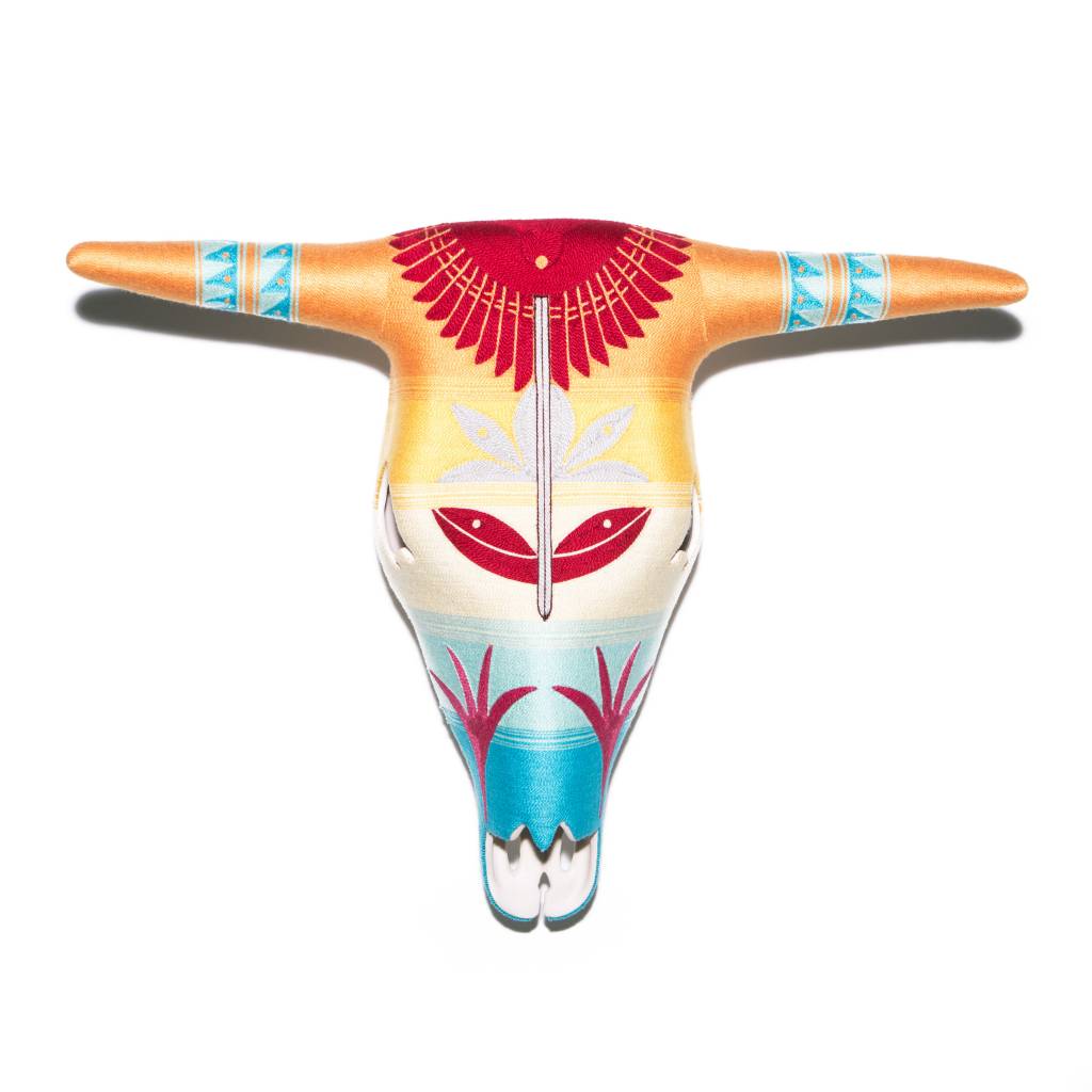 Evoke The Spirit Ceramic Skull Father Sun