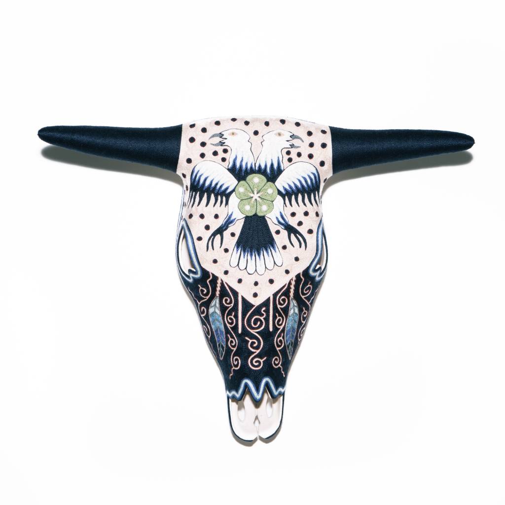 Evoke The Spirit Ceramic Skull Textile Union
