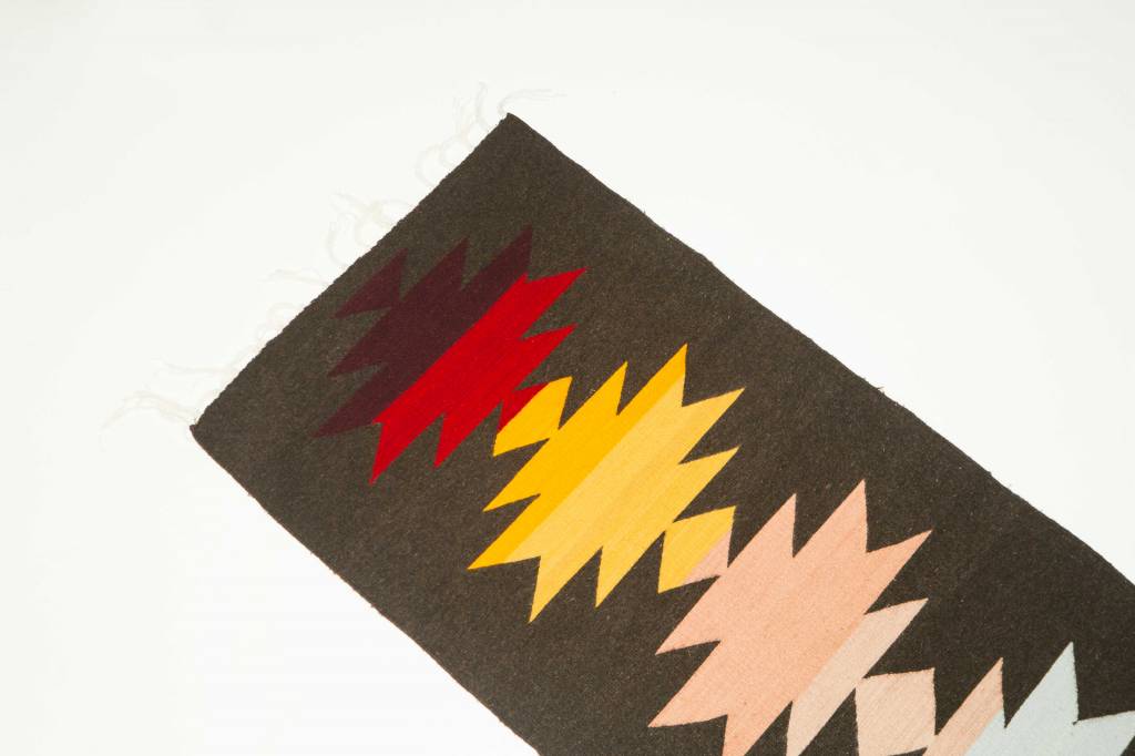 Evoke The Spirit Handwoven Runner Rug Rainbow Shadow