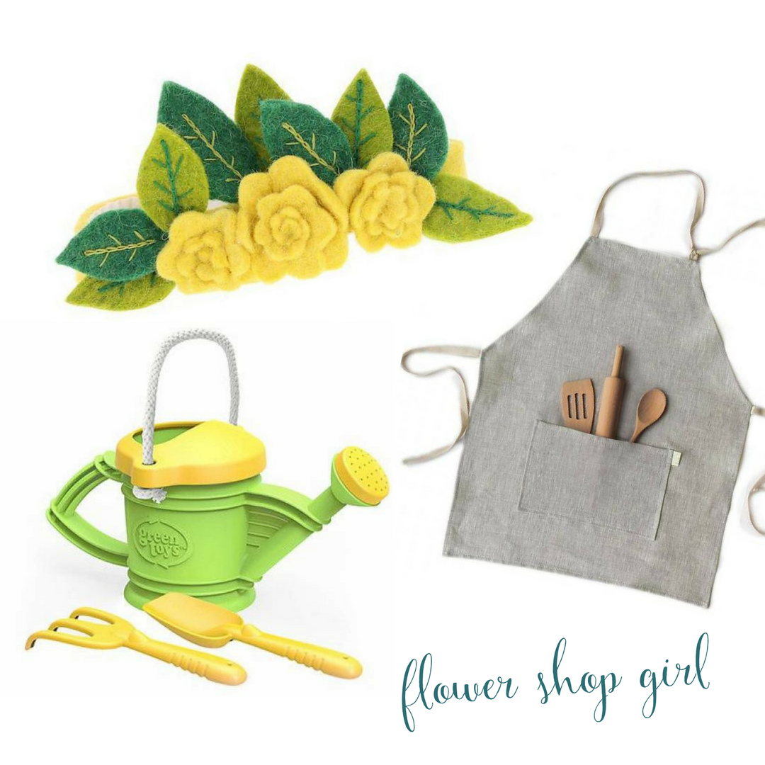 costume idea little flower shop girl