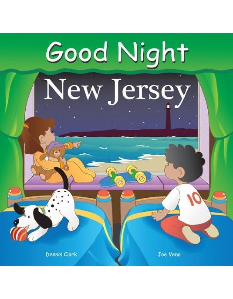 Good night new jersey childrens book gift for baby