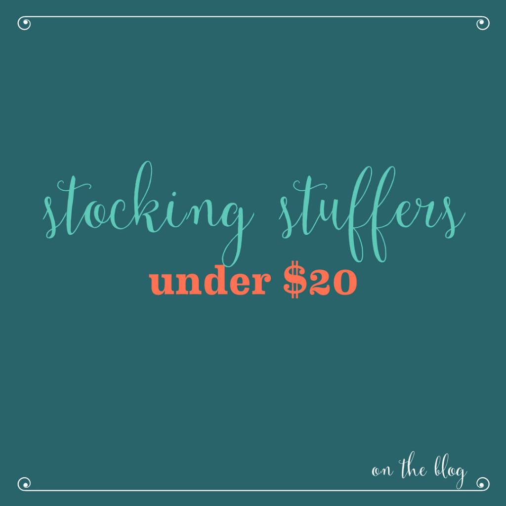 Holiday Gift Guide: Stocking Stuffers Under $20