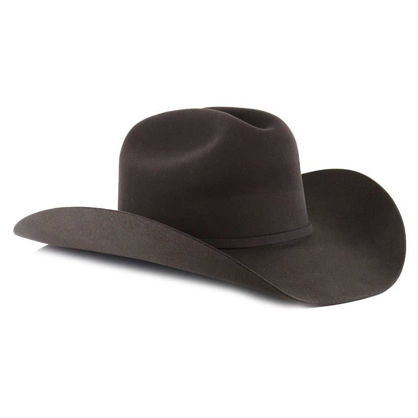 Resistol Resistol Logan Felt Hat 6x Charcoal Gass Horse Supply & Western Wear