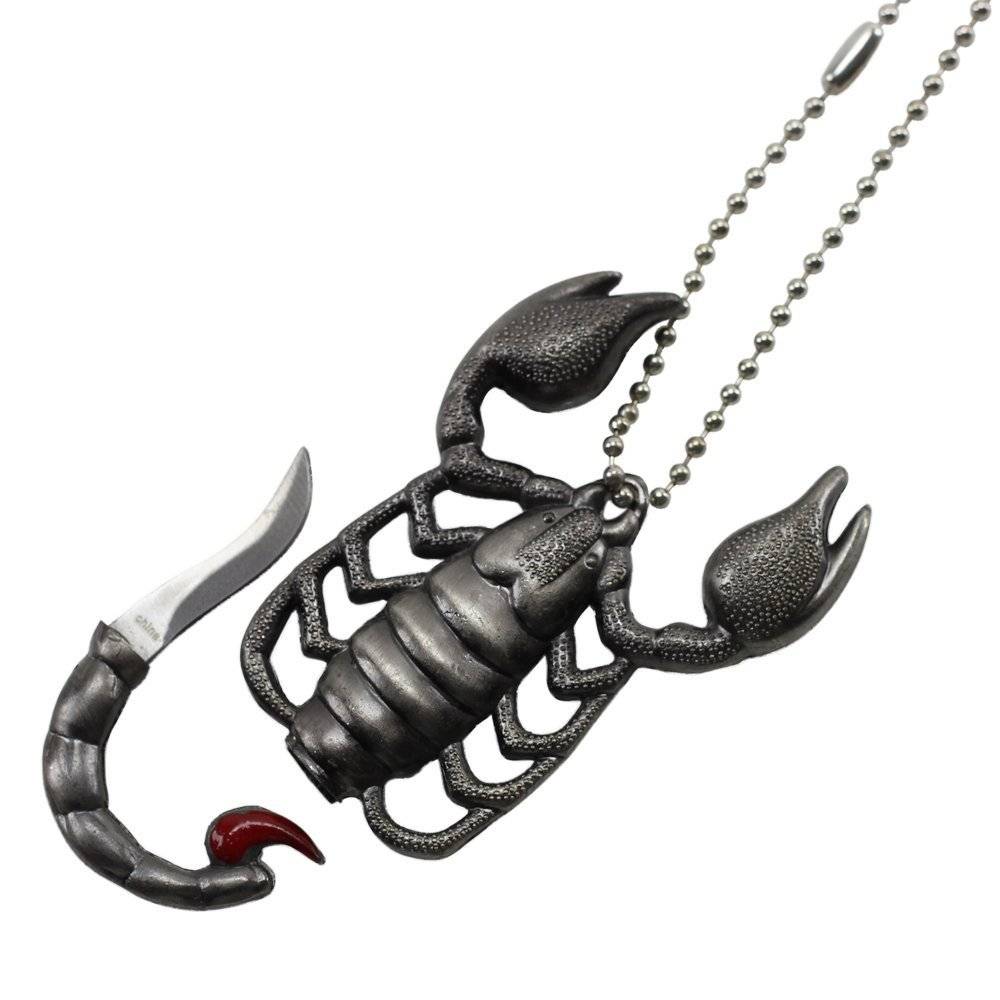 Scorpion Necklace with Hidden Knife Ronjo Magic, Costumes and Party Shop