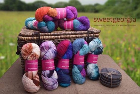 New Sweet Georgia Tough Love Sock Yarn Colors!!!