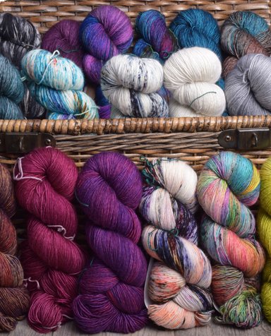 60 Colors of Tosh Merino Light On Display at Wool & Co.!