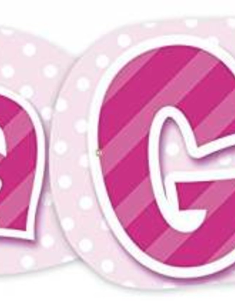 giant it s a girl banner 4 47ft baby shower dots party boutique