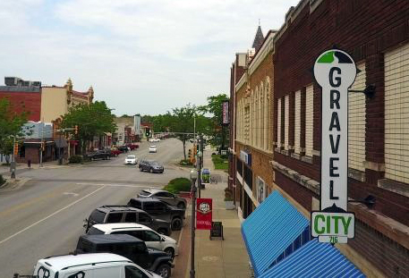 The Main Street of the Gravel Capital