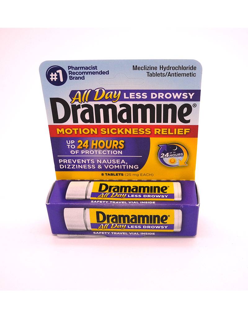 Dramamine Less Drowsy Alcohol