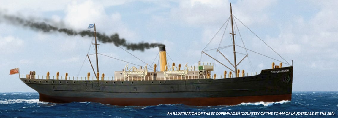 The SS Copenhagen