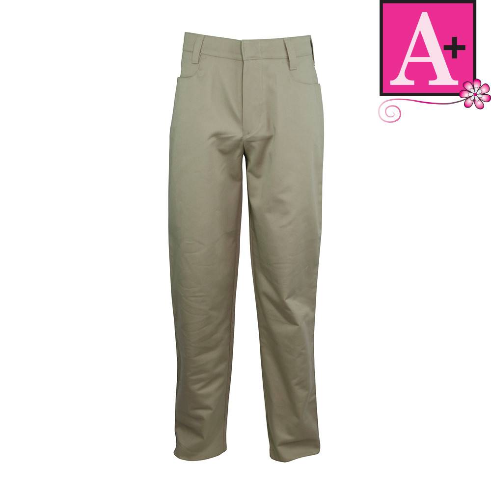 khaki school uniform pants