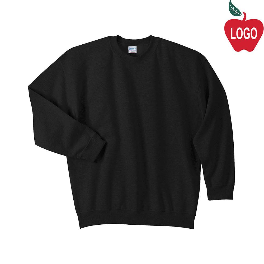 Download Gildan Black Crew-neck Sweatshirt #18000 - Merry Mart Uniforms
