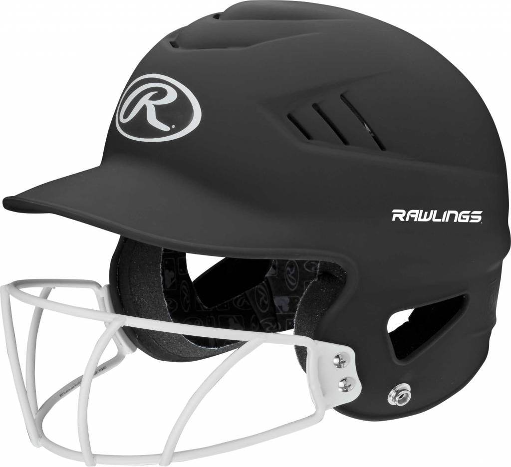 Casque de Frappeur avec Protecteur Facial RCFHLFG de Rawlings