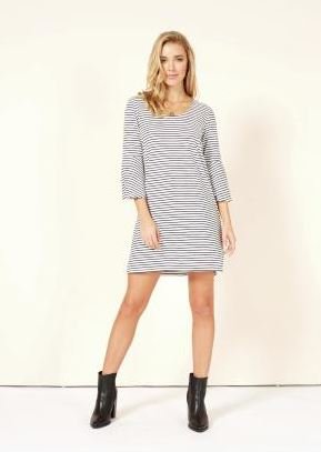 Flare Sleeve Dress