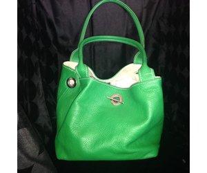 Handbags Valentina Lime Handbag The Vanderbilt Gallery