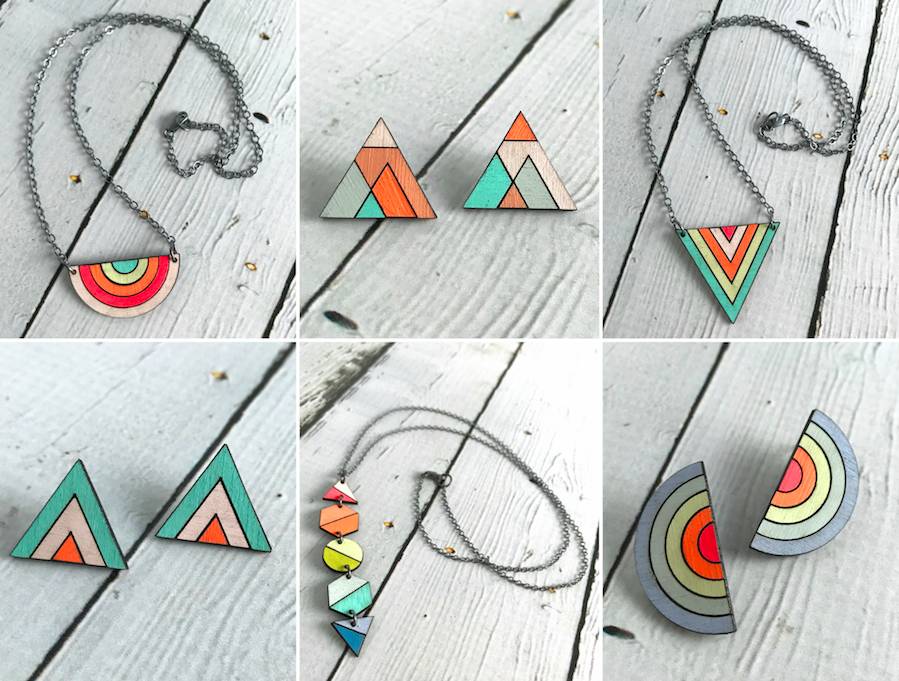 Neon Jewelry from Molly M Designs